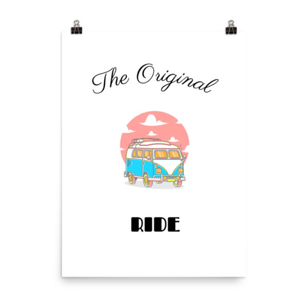 Poster “The original ride”